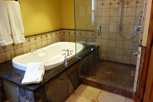 Hansel Lodge Downstairs Master Bathroom